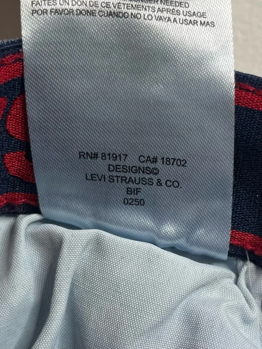 Levi's 514 Straight Fit Performance Denim Blue Jeans Boys Size 14 Reg (27x29)